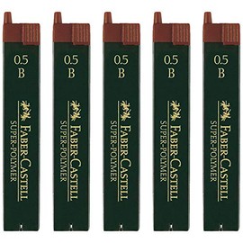 Faber-Castell Super Polymer Fine Leads (5 Cans, 0.5 B)