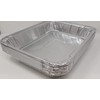 2 x Aluminium Foil Deep Rectangular Roasting Oven Baking Dish