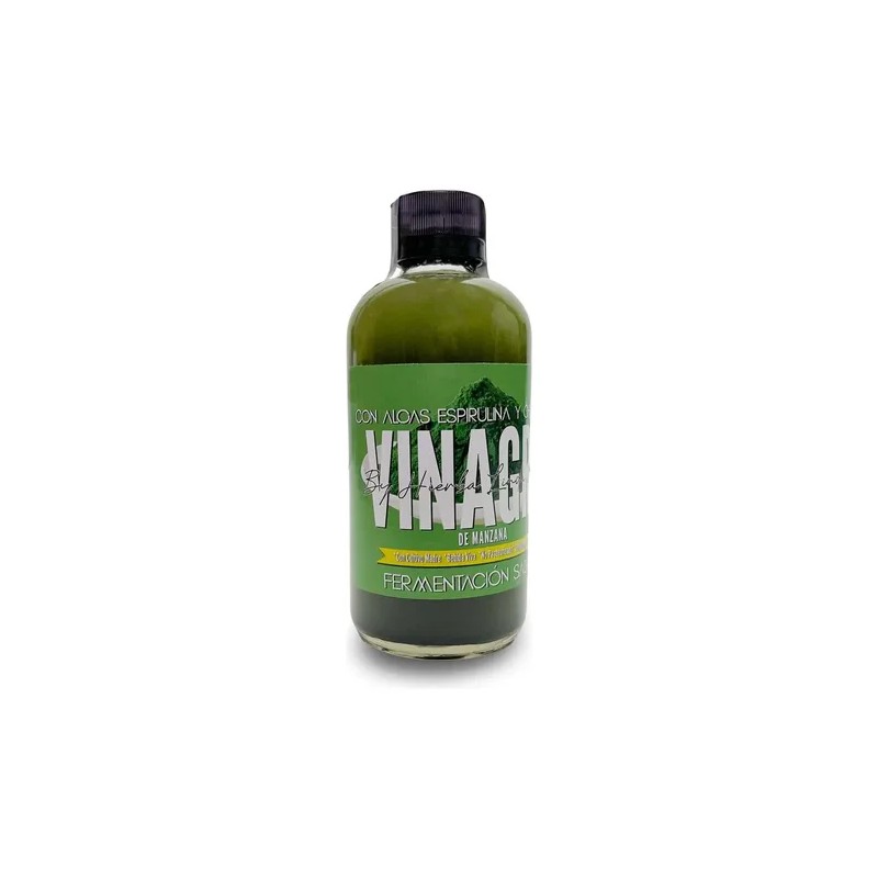 Vinagre De Manzana Con Algas Chorella Y Espirulina 300 Ml