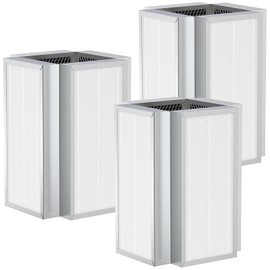 50 Replacement Filter Compatible with MA Series 50 Air Clean Purifi-er, 3 in 1 Ultra Filtration with Efficiency H13 True HEPA, Activated Carbon and Pre-filte, 3 Pack
