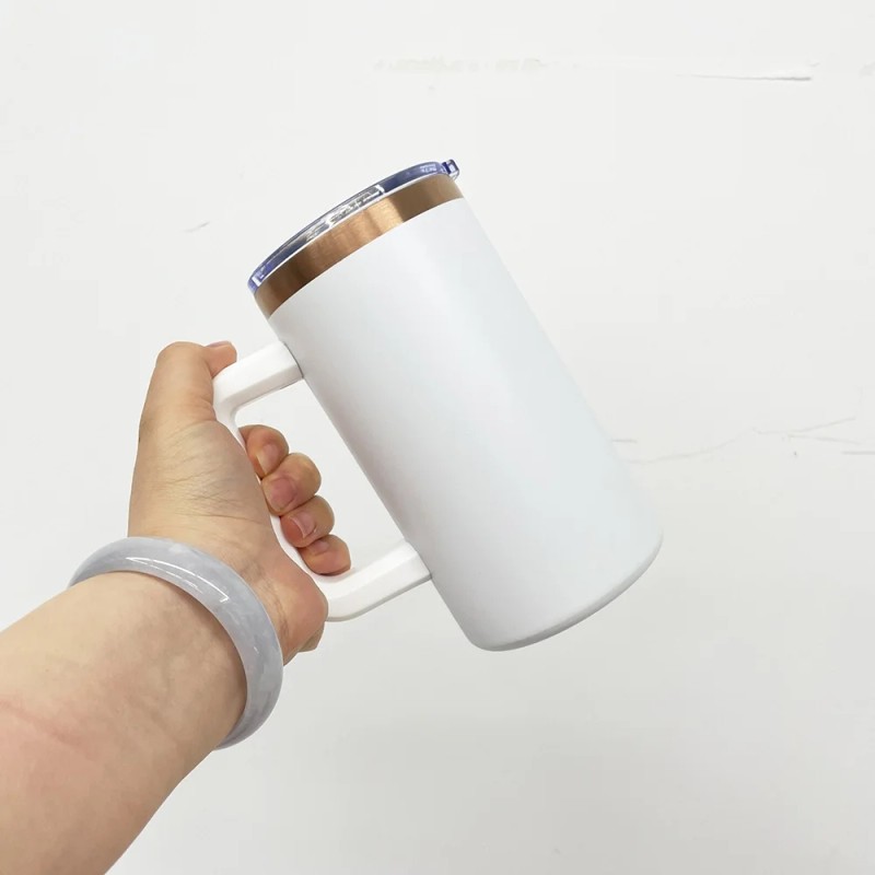 20pcs 20oz Double Wall Stainless Steel Copper Plated Underneath Tumbler