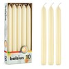 BOLSIUS Ivory Dinner Candles - 10 Pack Unscented 9 Inch