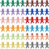 ZZYFGH 60 Mini Plastic Little Babies 12 Colors Tiny Figurines