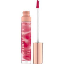 Catrice Marble-licious Liquid Lip Balm, Lip Gloss, No. 040, Red, Nourishing, with Oils, Natural, Glossy, Vegan, Paraben-Free, No Microplastic Particles, Nanoparticles Free, Pack of 1 (4 ml)
