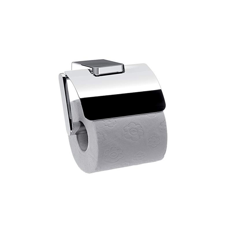 EMCO Trend Toilet Roll Holder with Lid and Handle, Elegant
