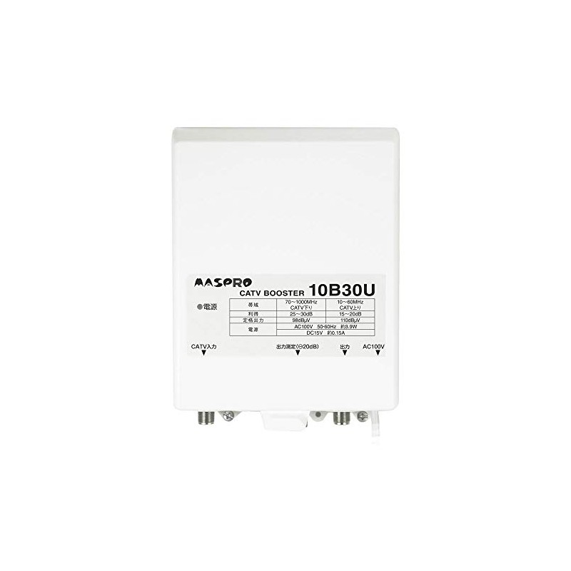 masupuro K K Satellite (3224mhz), CATV Booster 10b30u – B