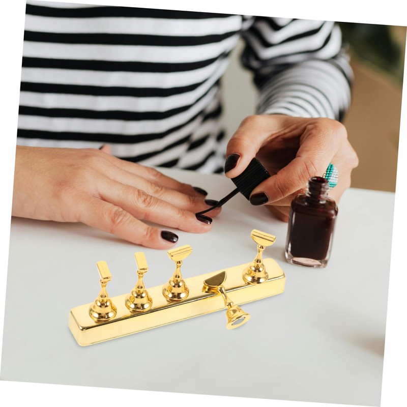 WOONEKY Manicure Set Nail Holder for Painting Nail Art Practice