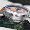 ADDIESDIVE Chronograph Watches for Men Orange Dial VK64 Movement 100M