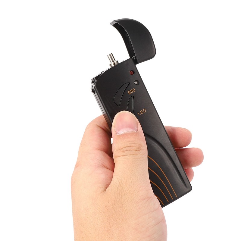 Optical Fiber Test Pen Rechargeable Red Light Source Check Pen