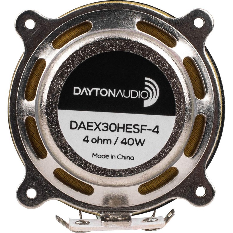 Dayton Audio DAEX30HESF-4 High Efficiency Steered Flux Exciter with Shielding