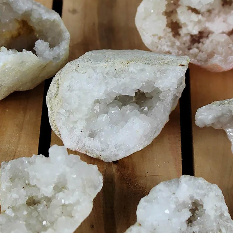 NKlaus Calcite Geode 7 x 7 cm - Natural Stone