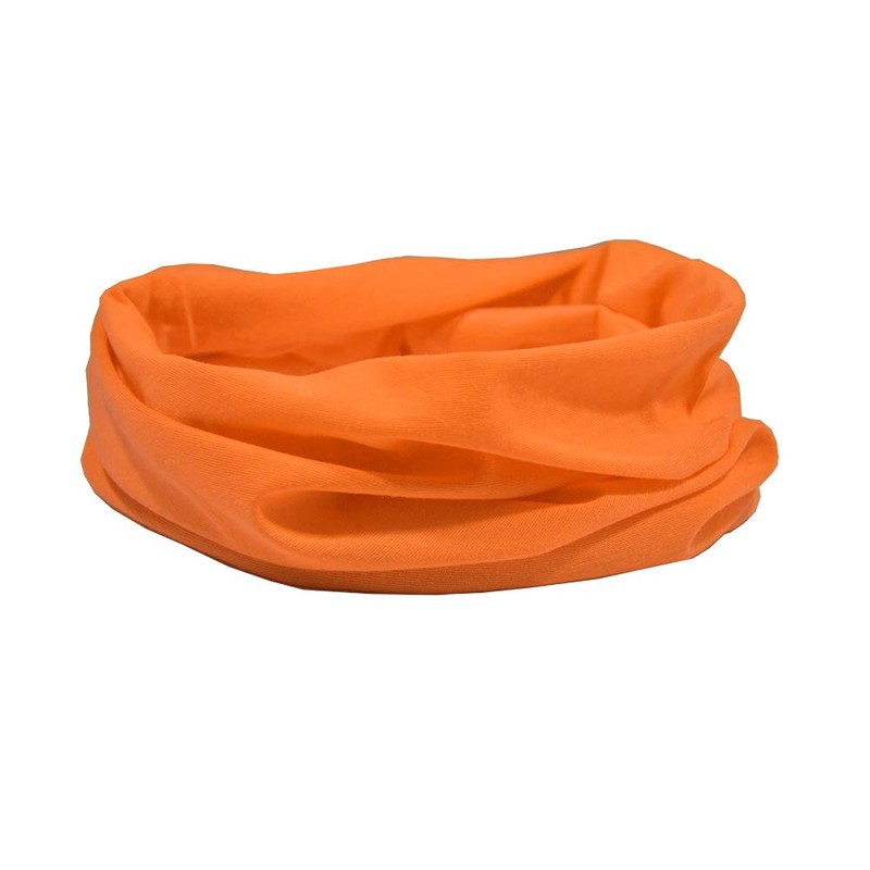 Ruffnek ORANGE FLUORESCENT - Hi Vis/Neon Neckwarmer/Snood Headwear Multi Scarf