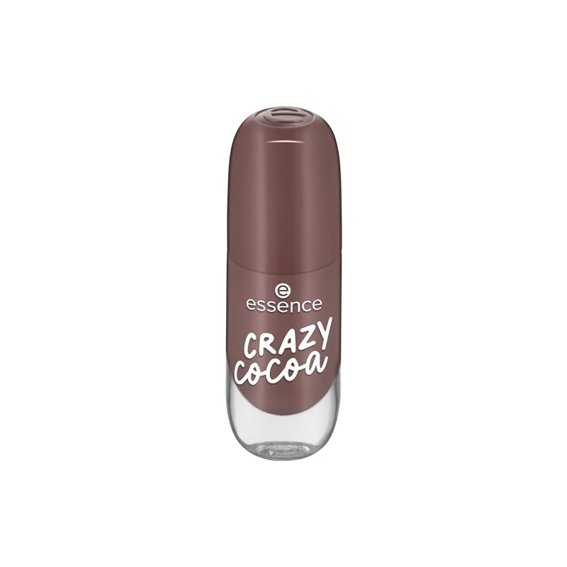 essence gel nail colour 29 Crazy Cocoa, long-lasting nail polish,