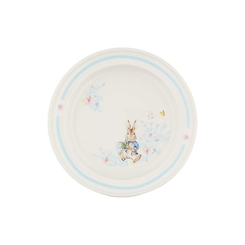 Peter Rabbit PR490-342 Children's Dinnerware, "Wreath", 5.5 inches (14 cm),