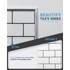 Art3d 10 Ft Peel and Stick Trim for Backsplash Tile