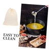 ULTECHNOVO 20pcs Reusable Drawstring Soup Bags Fine Mesh Cooking Strainer