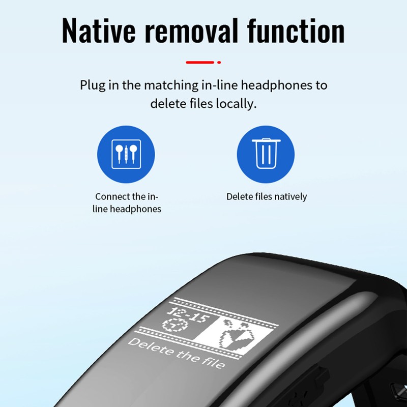 Digital Voice Recorder Watch HD Noise Reduction Voice Activated Recorder