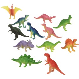 Rhode Island Novelty 3 Inch Mini Dinosaurs, One Dozen Assorted