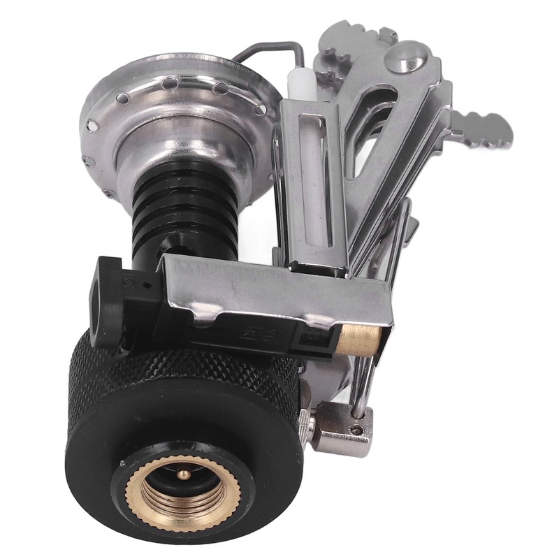Backpacking Stove High Temperature Resistance Lightweight Foldable Gas Stove Adjustable