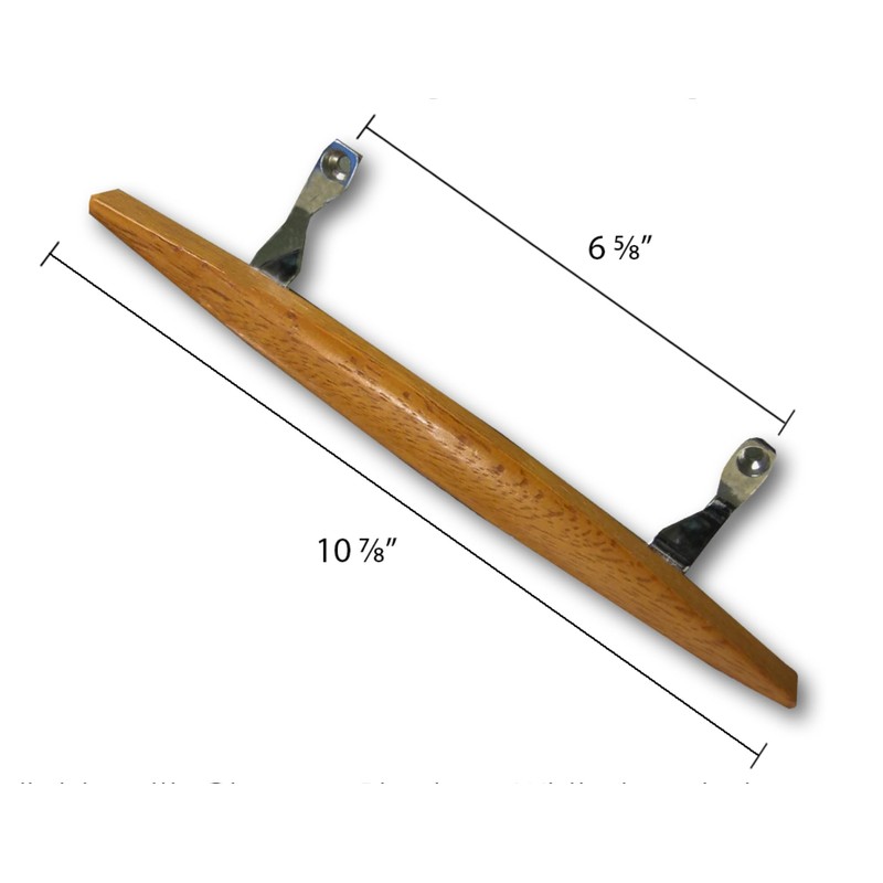 Canoe Style Wooden Sliding Door Handle | Stylish Sliding Glass