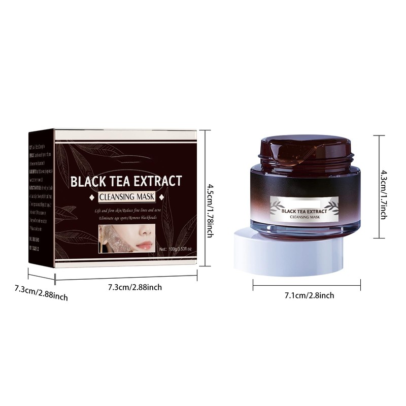 Peel Off Mask, Black Tea Skin Peel Off Mask, Black
