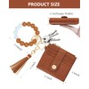 Sunpour Small Wristlet Wallets for Women Keychain Wristlet Wallet RFID