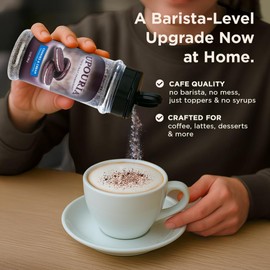 Upouria Cookies & Cream Coffee Topper, Vegan, Rich Flavor Enhancer for Coffee, Hot Chocolate, Ice Cream, 5.5oz