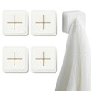 NOELAMOUR Towel Holder Towel Clips 4 Pcs Towel Bar Kitchen