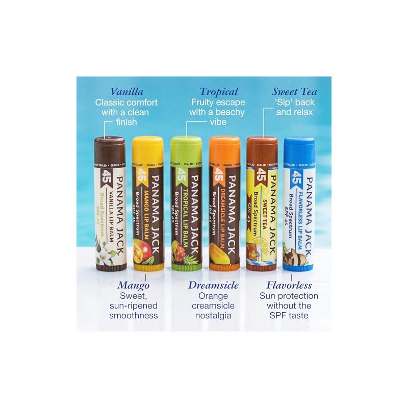 Panama Jack Bálsamo Labial Protector Solar - Spf 45, Paquete