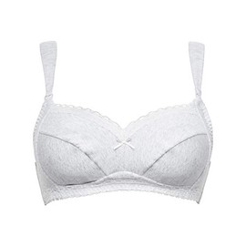 Sans Complexe Women's New Calin Full Coverage Bra, Heather Grey, 34D