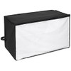 Wenko Deep Black 43821010100 Wardrobe, Plastic - Peva, 75 x