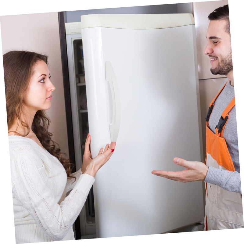 ULTECHNOVO Refrigerator Door Handle Heavy Duty Slip Freezer Door Pull