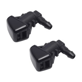 OCESTORE 7C3Z-17K605-A Windshield Washer Jet Nozzles & Windshield Washer Fluid Tube Hose Kit Compatible with F250 F350 F450 F550 BC3Z-17603-A BC3Z-17K605-B 7C3Z17603A BC3Z17603A