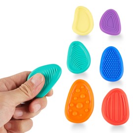 Sensory Fidget Toys for Adults Kids with Autism,Worry Stones for Autism Kids Calming,Students Anxiety Relie,Stocking Stuffer Gift for Boy Girl