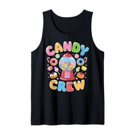 Candy Land Candy Crew Decorations Sweetie Candy Squad Cute Tank Top