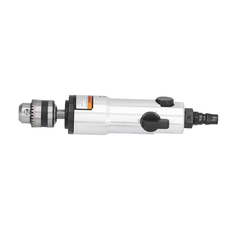 3/8in Chuck Pneumatic Drill StraightType Multifunctional RustProof Durable Industrial Air