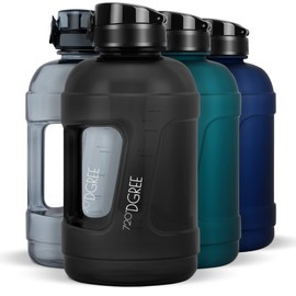 720°DGREE Fitness Water Bottle with Handle uberBottle Jug - 2300 ml - BPA-Free, Leak-Proof - Large XXL Water Bottle for Sports, Gym, Workout, Training - Fitness Bottle, Sports Bottle, Gym Bottle