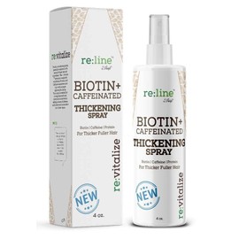 Line Biotin Hair Thickening Spray for Thin Hair, Texturize Spray Hair Loss Prevention