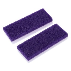 Baluue 2pcs Foot Pumice Stone Callus Removal Tool Dead Skin Scrubber for Foot Pedicure Purple Stone