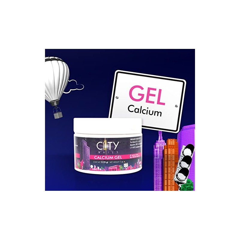 CALCIUM GEL De Construcción Para Uñas, El Único Gel que
