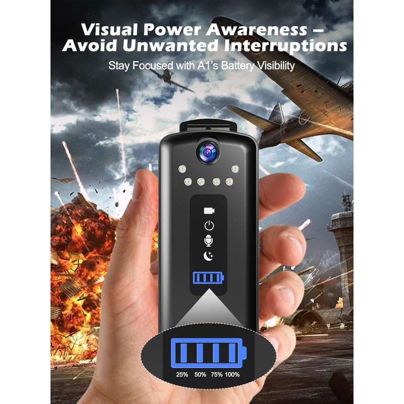 SPIKECAM Body Camera A1 No Card