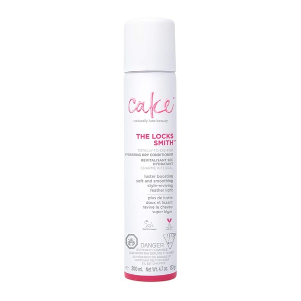 CAKE Beauty The Locks Smith Dry Styling, Hydrating Dry Conditioner Spray, 4.7 Ounces