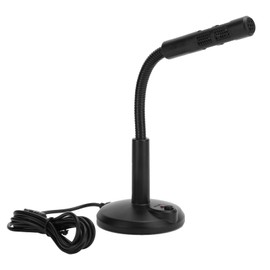 USB Microphone Adjustable Hose Desktop Computer PC Live Broadcast Business Office GameM‑309