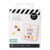 American Crafts Scrapbook Mini Iconos American Crafts Emoji 20 Piezas