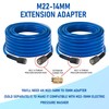 Hourleey Pressure Washer Hose 50 FT, 3600 PSI Flexible Kink