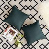 Jeanerlor Pack of 2 24 x 24 Inch Cotton Linen
