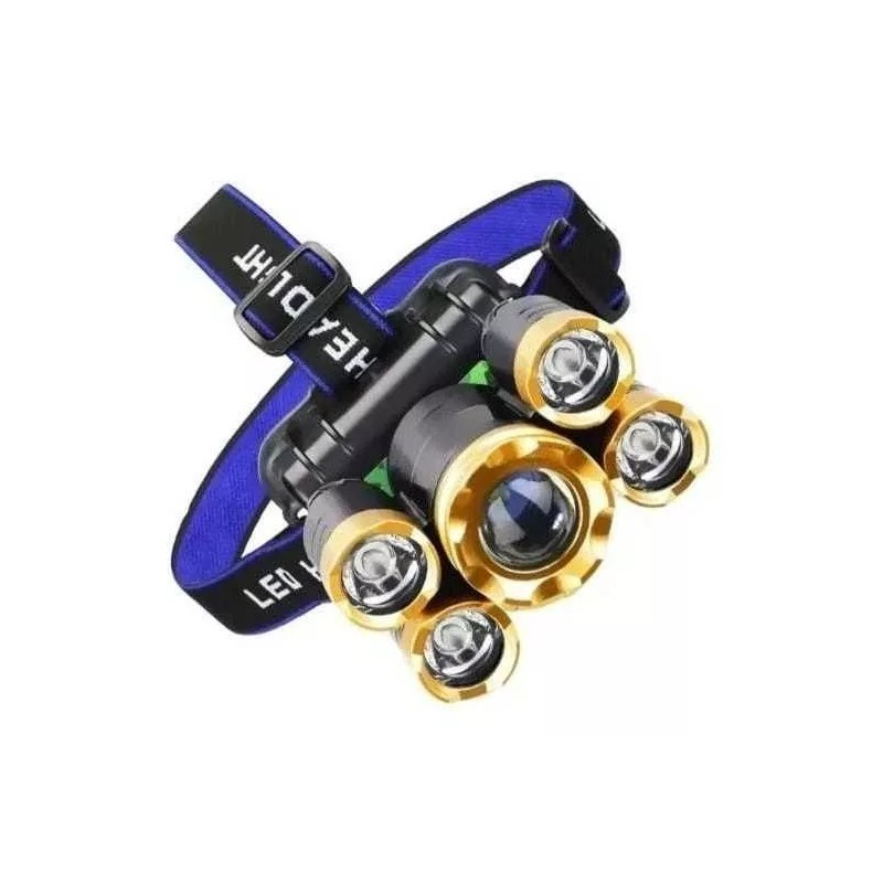 Yuqing Lampara De Cabeza Linterna Frontal Con 4 Modos Recargable