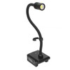 Gooseneck Work Light LED Cordless Lamp Rechargeable 2 USB Ports