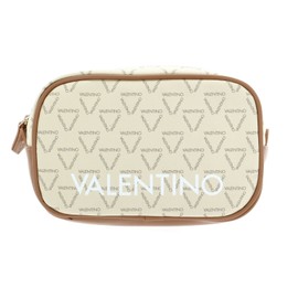 VALENTINO Liuto Toiletry Bag 23 cm, Ecru / Multi, Casual