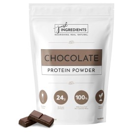 Just Ingredients Protein Powder Chocolate | 24g Protein | 15 Servings